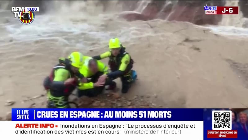 Crues en Espagne: au moins 51 morts