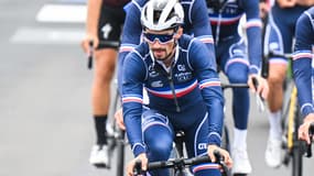 Julian Alaphilippe avant les Mondiaux de cyclisme.