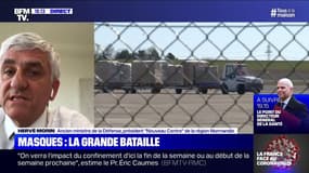 En Normandie, Hervé Morin a commandé 2 millions de masques: "Nous en avons reçu 150.000"