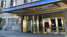L'hôtel New Yorker à New York, le 28 avril 2020