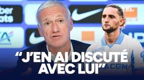 Équipe de France : "Jamais facile à gérer", Deschamps réagit à l'affaire Rabiot/OM