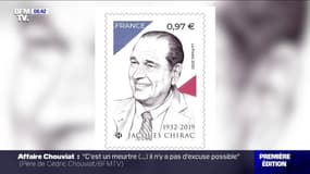 Découvrez le nouveau timbre à l'effigie de Jacques Chirac dévoilé par La Poste
