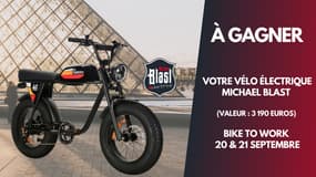 A GAGNER : Un vélo électrique Michael Blast 5.2 2023 d'une valeur de 3 190 euros