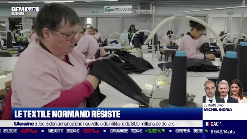 La France qui résiste : Le textile normand résiste, par Claire Sergent - 14/04