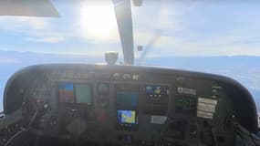 Le cockpit du Cessna 208 Caravan autonome. 