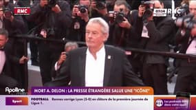 Mort d'Alain Delon : la presse étrangère salue une "icône"