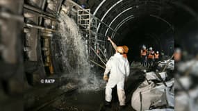 Une erreur de forage sur le chantier du RER E avait entraîné l'inondation d'un tunnel du RER A.