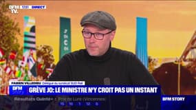 Trêve sociale pendant les JO: "On ne s'interdit rien", affirme Fabien Villedieu (délégué Sud-Rail)