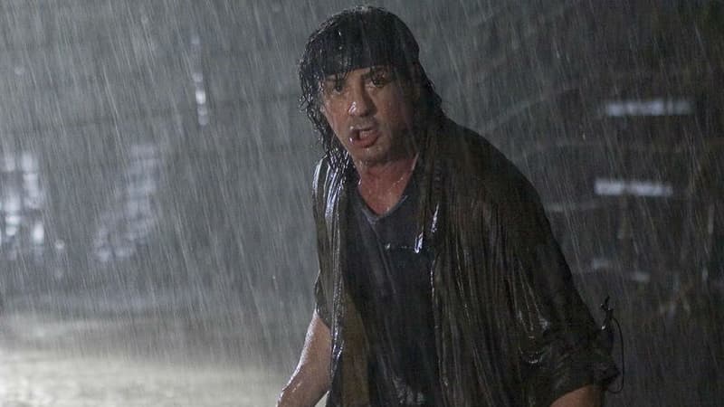 Sylvester Stallone dans "John Rambo" sorti en 2008"
