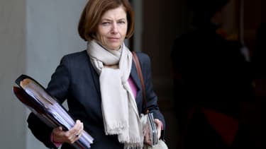 Florence Parly, Ministre des Armées, quitte l'Elysée le 30 octobre 2019