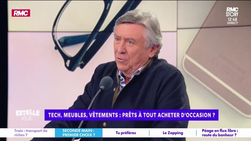 Acheter d'occasion : "Je défends les boutiques physiques, dans les rues commerçantes", affirme Jacques Legros