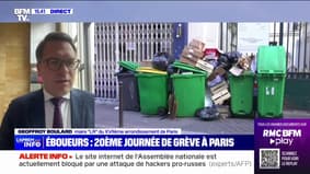 Grève des éboueurs: "Un service public minimum doit-être mis en place", réagit Geoffroy Boulard, maire LR du 17e arrondissement de Paris