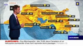 Météo Bouches-du-Rhône: un ciel ensoleillé ce vendredi et des températures caniculaires avec 38°C à Martigues