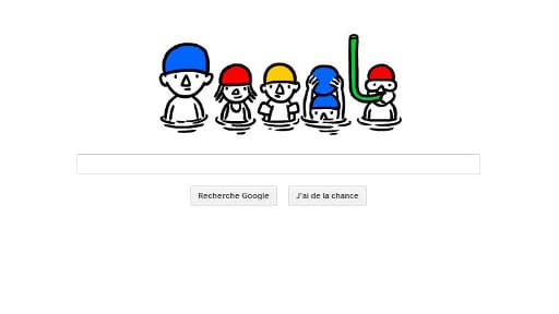 Le Doodle du 21 juin 2013 célèbre le solstice d'été.