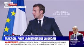 "Le pire est toujours possible, avertissait Simone Veil" : Emmanuel Macron prononce un discours en mémoire de la Shoah