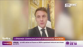L'étrange communication d'Emmanuel Macron 