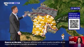 La pluie fait son retour sur le nord et le sud-est du pays ce lundi, les températures baissent
