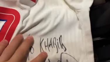 Khabib a récupéré le maillot de Mbappé après Barça-PSG