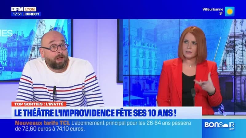 Top Sorties Lyon du vendredi 22 novembre - Le théâtre l'Improvidence fête ses dix ans !