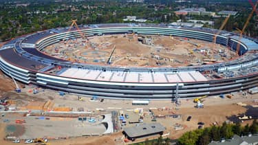 Le nouveau siège d'Apple devait être livré en 2015. Finalement, il ne sera pas prêt avant le printemps 2017.