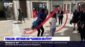 Toulon: c'est le retour du "samedi en fête" dans le centre-ville