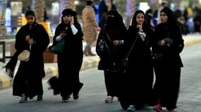 Des Saoudiennes lors d'un festival culturel en février 2016 dans la banlieue de Riyad (photo d'illustration)
