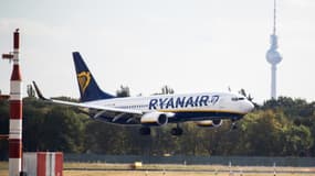 Un avion Ryanair atterrit à Berlin en septembre 2018