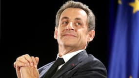 Nicolas Sarkozy a lancé aux membres du bureau de l'UMP: "J'invite tout le monde à déjeuner! Je ferai une conférence de plus..." (photo d'illustration)