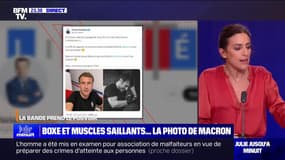 Boxes et muscles saillants…La photo de Macron - 20/30