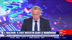 Discours d'Emmanuel Macron: investir dans le numérique