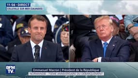 Emmanuel Macron: "L'Amérique, cher Président Trump, n'est jamais aussi grande que lorsqu'elle se bat pour la liberté des autres"
