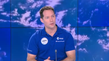 L'astronaute français Thomas Pesquet le 18 janvier 2022 sur  BFMTV
