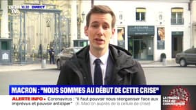 Macron : "Nous sommes au début de cette crise" - 20/03