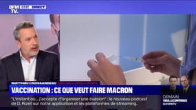 L’édito de Matthieu Croissandeau: Ce que veut faire Macron au sujet de la stratégie de vaccination - 06/01