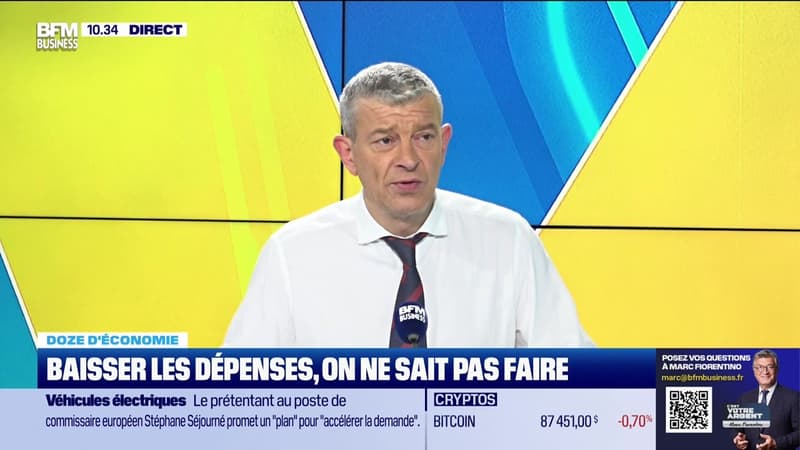 Doze d'économie : Baisser les dépenses, on ne sait pas faire - 13/11