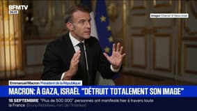 Emmanuel Macron affirme qu'Israël est en train de "détruire totalement" sa "crédibilité" en raison des victimes civiles à Gaza