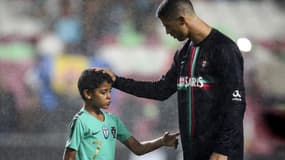 Cristiano Ronaldo et son fils