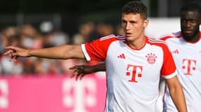 Benjamin Pavard avec le Bayern Munich en juillet 2023