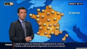 La météo pour ce mercredi 12 août 2015