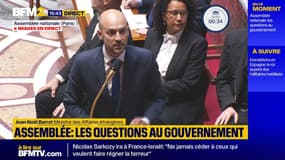 Gendarmes arrêtés: "C'est scandaleux et indigne de la relation France-Israël" lance Jean-Noël Barrot