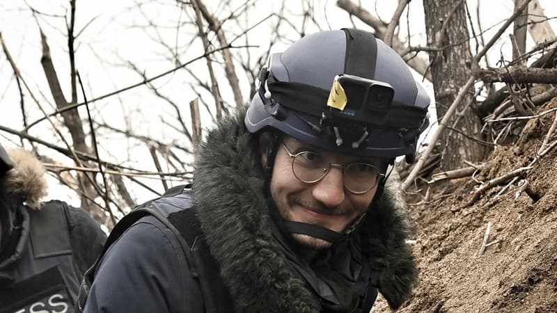 Le journaliste de l'Agence France-Presse Arman Soldin a été tué dans une frappe de roquettes dans l'est de l'Ukraine le 9 mai 2023.