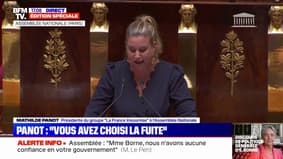 Mathilde Panot à Élisabeth Borne: "Vous souhaitez toujours gouverner contre le peuple, sauf que votre pouvoir est en voie de décomposition"