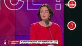 "Ne pas manger devant son ordinateur, mais faire une vraie pause déjeuner... c'est ça la France" - 13/12