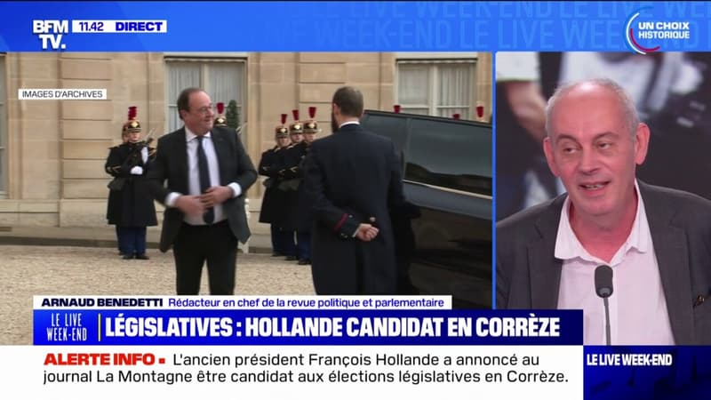 Législatives: François Hollande candidat en Corrèze