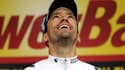 Christophe Riblon vainqueur de la 18e étape du Tour de France, à l'Alpe d'Huez