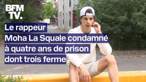 Le rappeur Moha La Squale condamné à quatre ans de prison dont trois ferme  