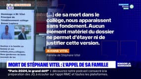 Mort d'un principal à Lisieux: la famille de Stéphane Vitel réfute les conclusions de l'enquête
