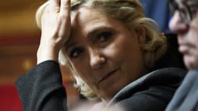 Marine Le Pen le 5 juin 2018 à l'Assemblée nationale