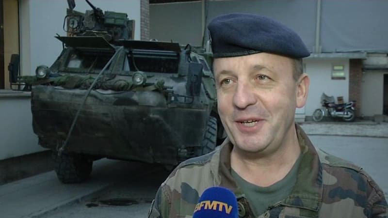 Le général Olivier de Bavinchove, chef d'état-major de l'Isaf