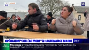 Opération "collège mort" à Haguenau